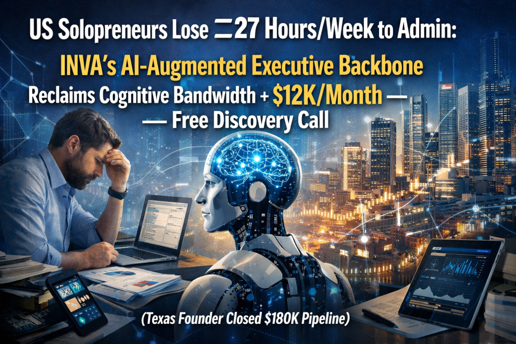 10x Executive Capacity: AI-Augmented Backbone for US Solopreneurs