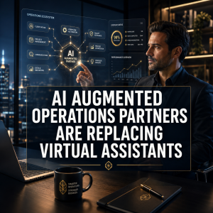 Why AI Augmented Operations Partners Are Replacing Traditional Virtual Assistants