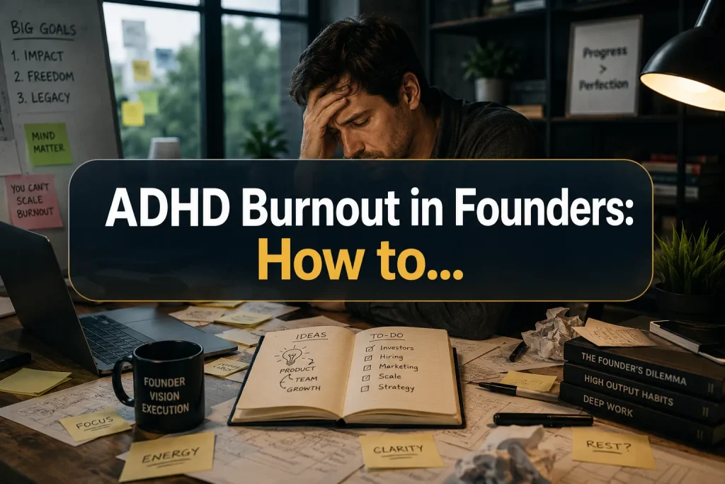 ADHD Burnout in Founders: How to Recognise It and What to Do Next